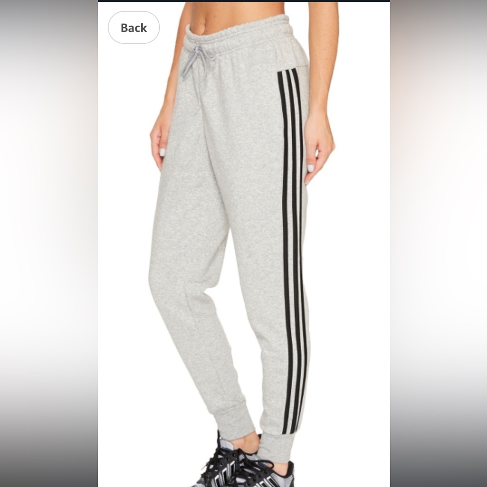 adidas Cotton Fleece 3-Stripe Joggers